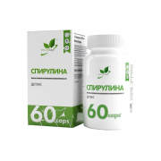 NaturalSupp Спирулина 500mg 60 veg caps